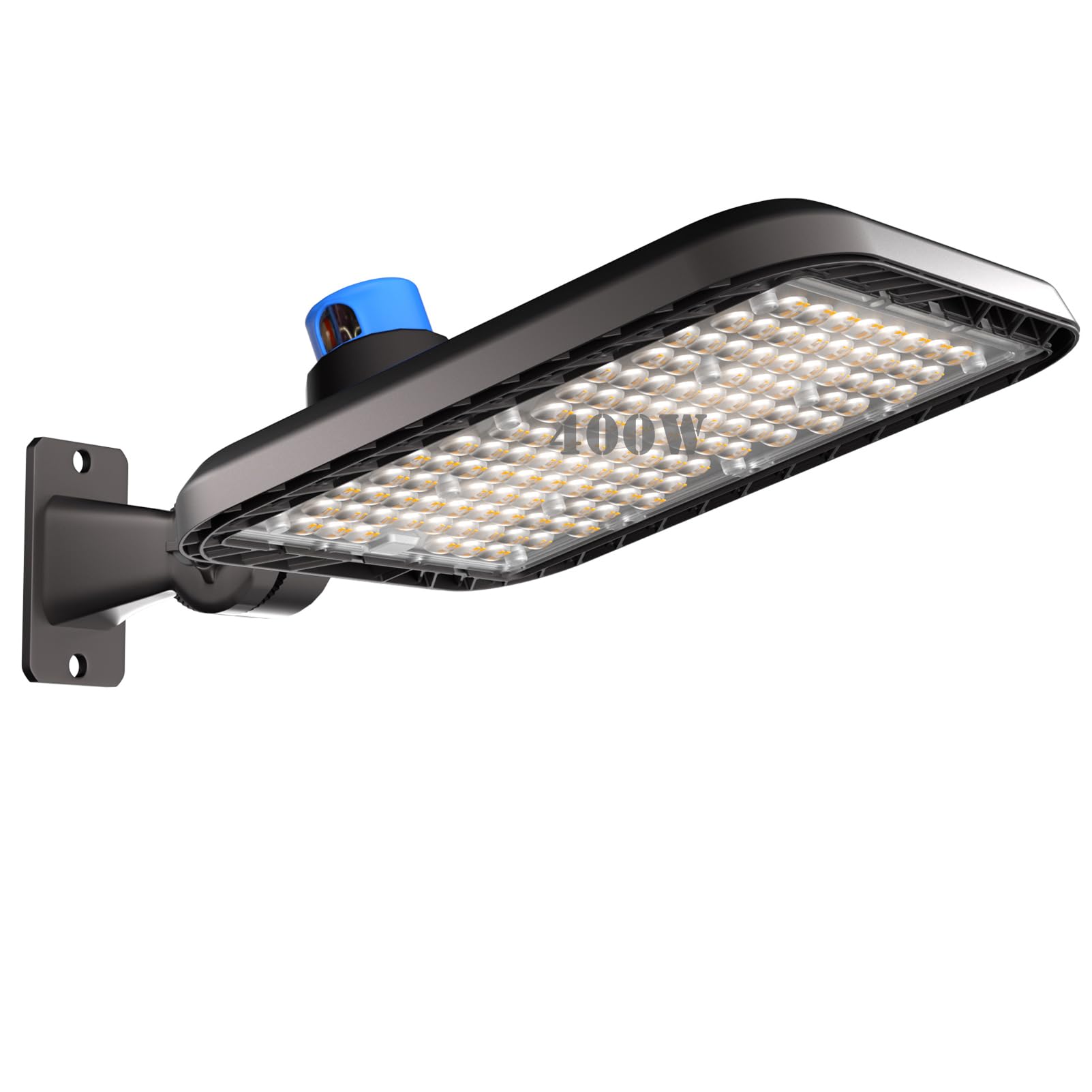 Lightdot 400W LED Parking Lot Light Adjustable Arm Mount Parking Lot Lighting (60000Lm Eqv 1600W HPS) 5000K LED Street Light with Dusk to Dawn IP65 Outdoor Area Lighting for Parking Lot