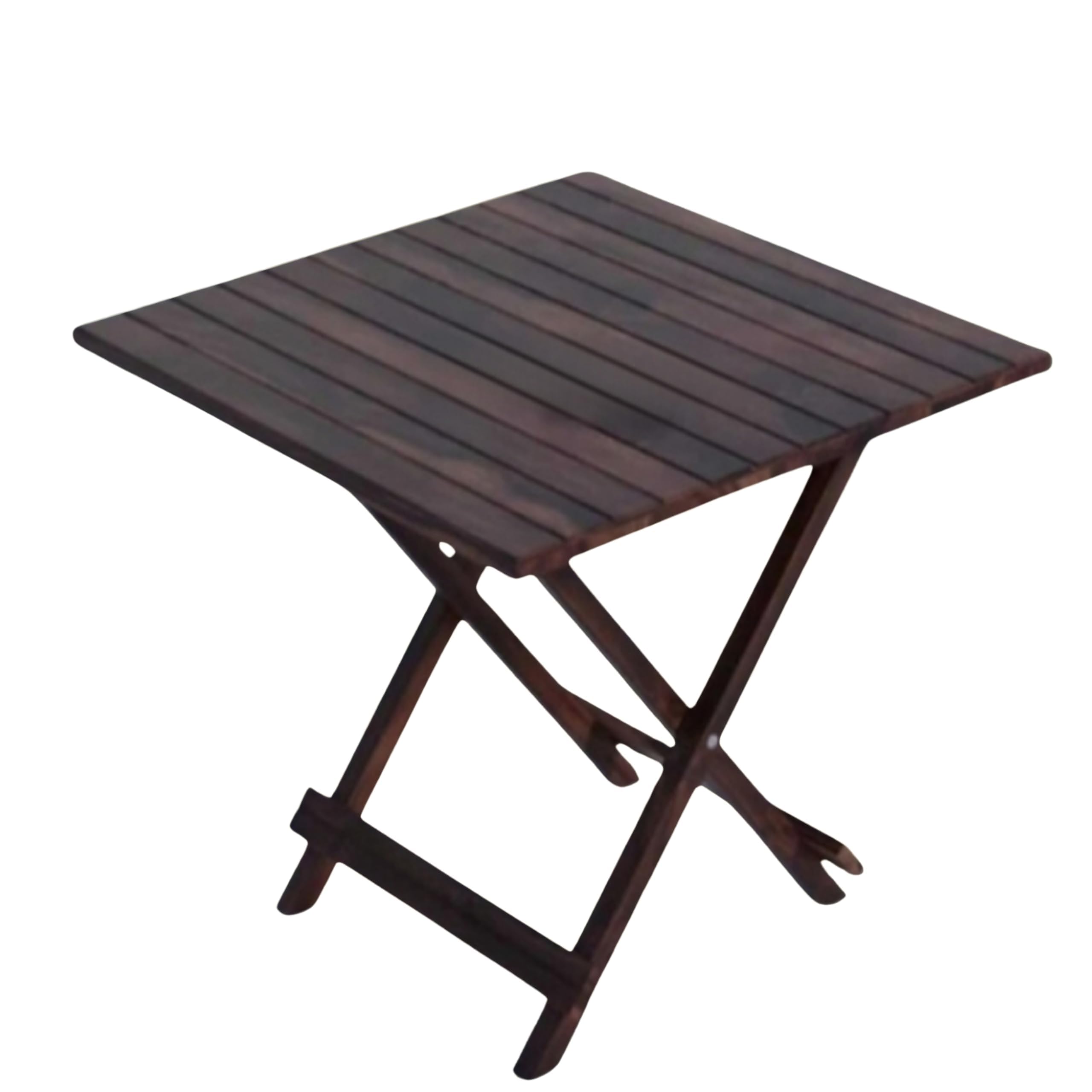 WhiteBeard™ Solid Sheesham Wooden Foldable Full Dining Table for Dining Room Home/Offic/Living Room Outdoor/Indoor/Garden/Balcony/4 Seater Full Dining Table Set with (Square Coffee Colour)-image-38