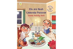 Ella & Noah Celebrate Passover: Sticker Activity Book (120+ Stickers with Matching...