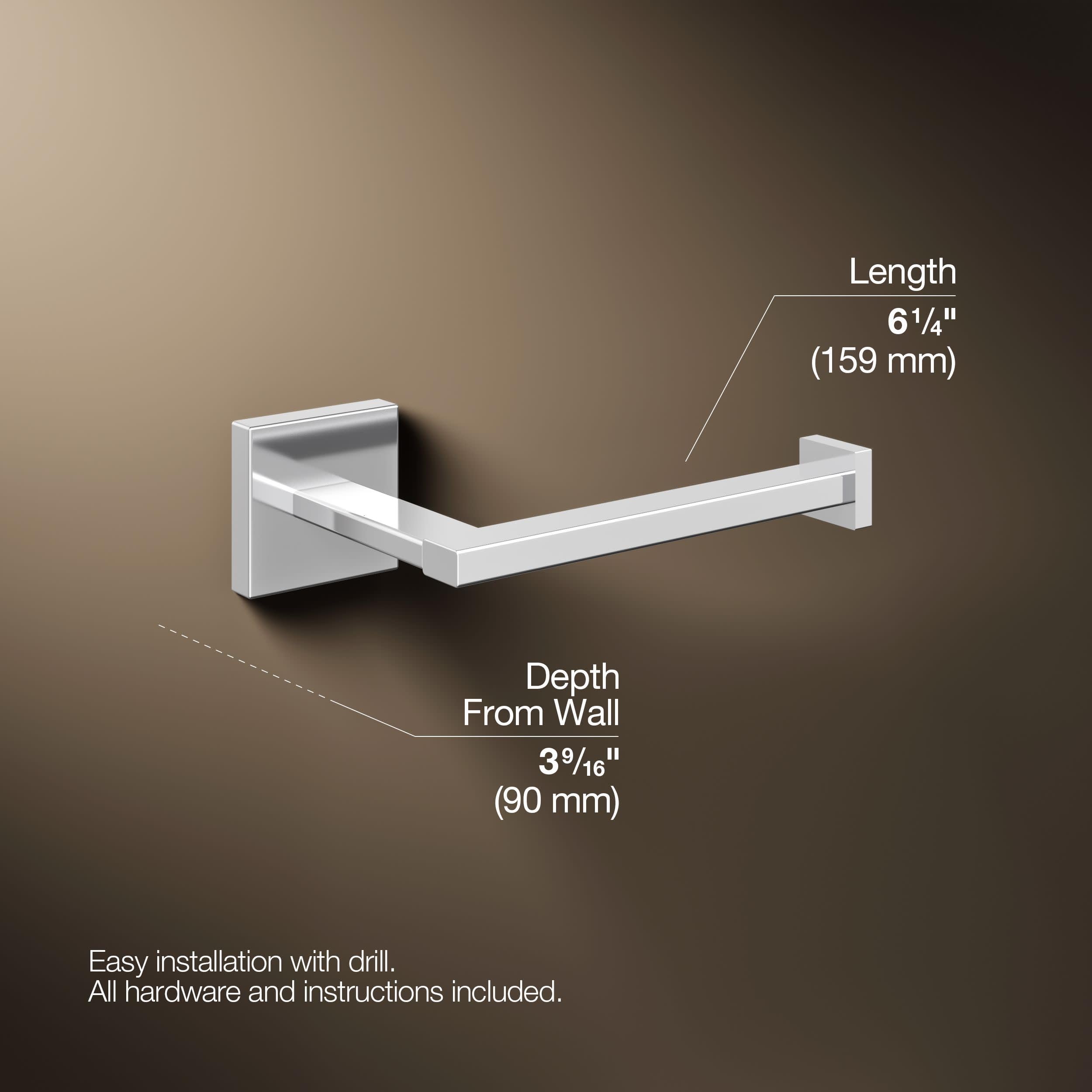 KOHLER SQUARE TOILET TISSUE HOLDER — Amazon image 4