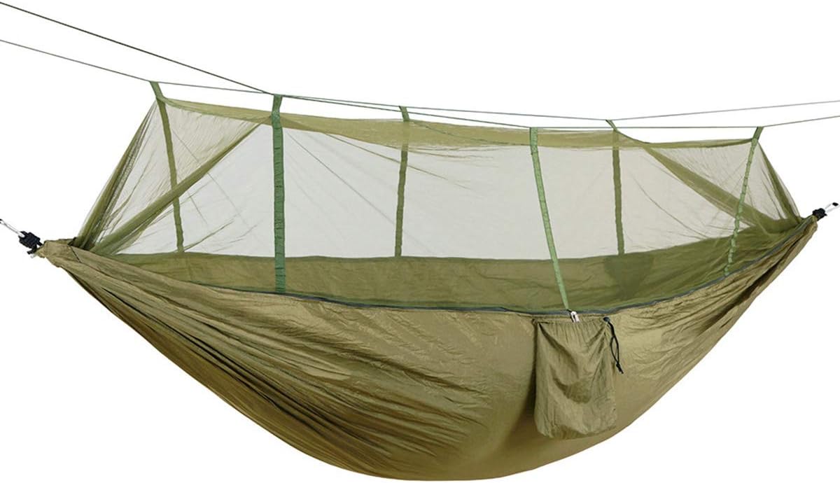 amaca da campeggio con cinghie per alberi