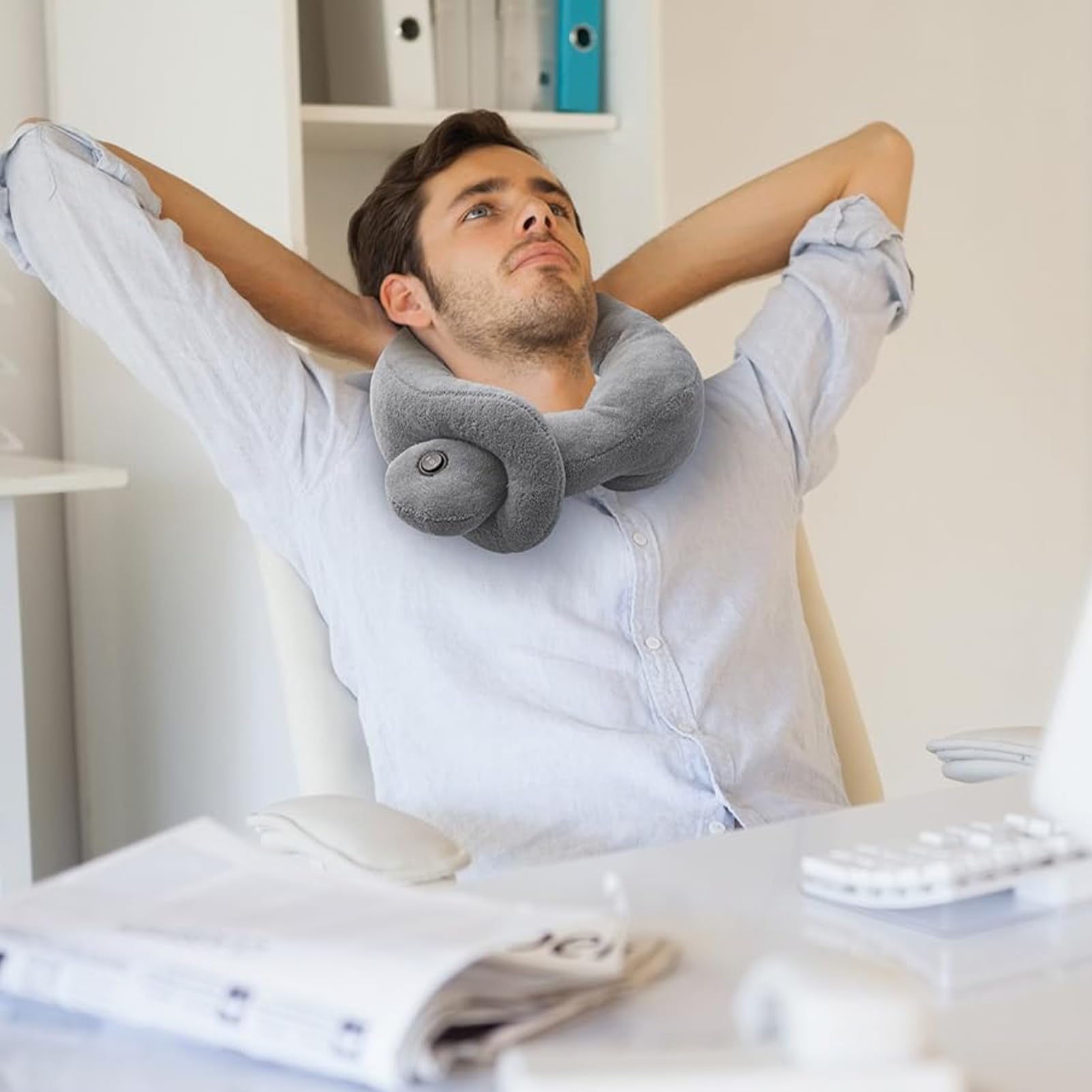 vibrating neck pillow amazon Amazon.com: Hooshing Vibrating Neck Pillow Massage Therapy for Traveling  Home Rest Neck Pillows for Pain Relief, Best Gift for Parents : Home &  Kitchen