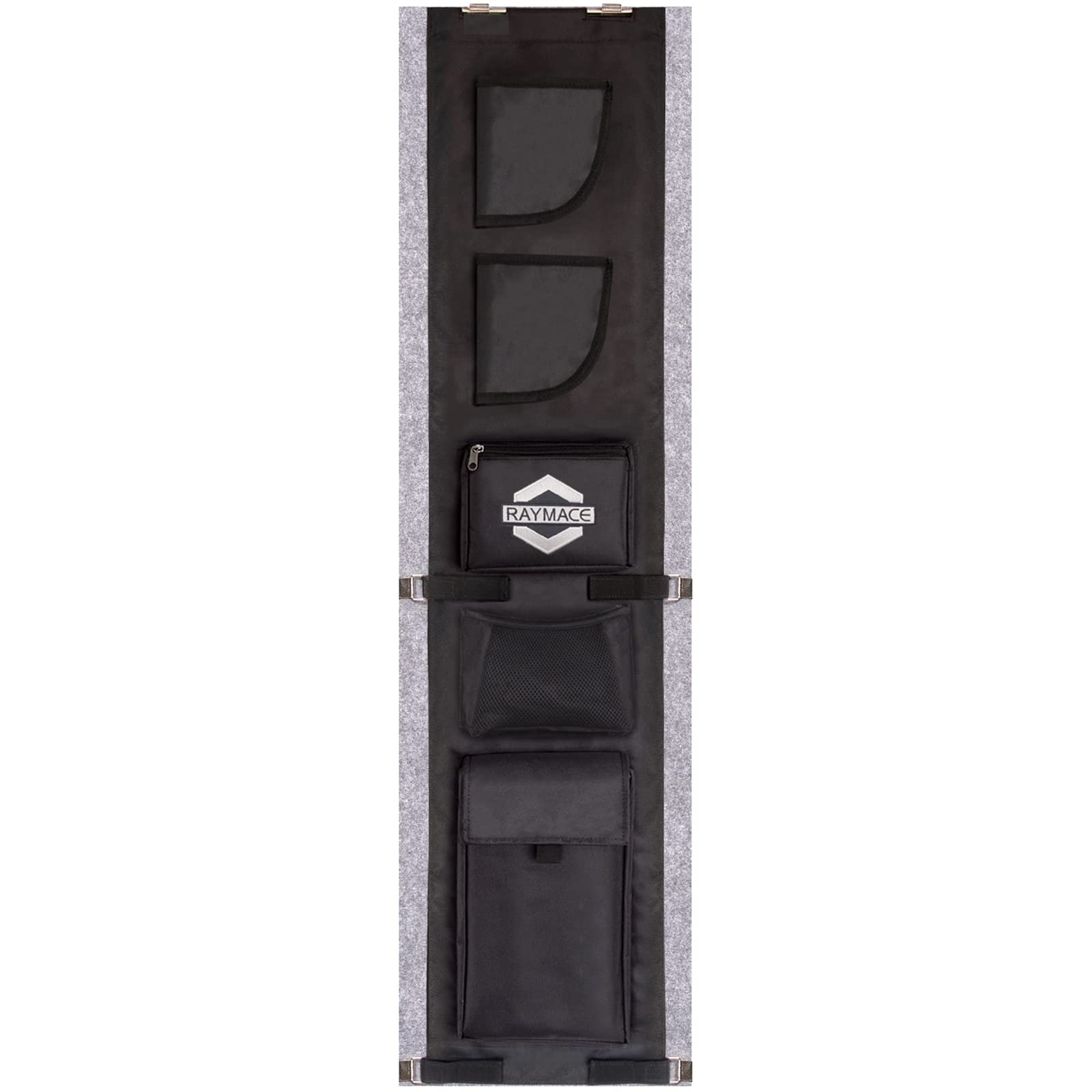 RAYMACE Gun Safe Door Panel Organizer 10.6W*43.5H，Adjustable Width to 13 Inch, Pistols and Documents Storage Solution