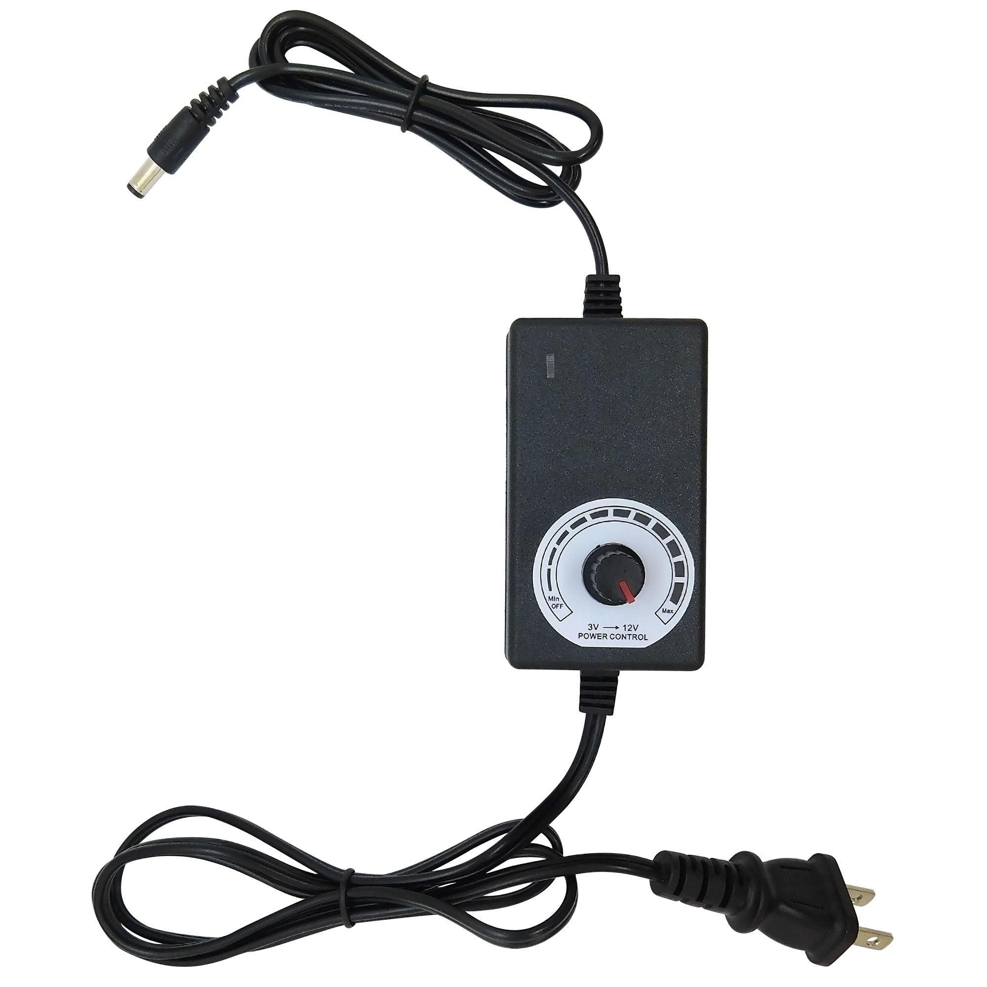 Amazon.co.jp: Broadwatch 3-12V 可変電源アダプター AC