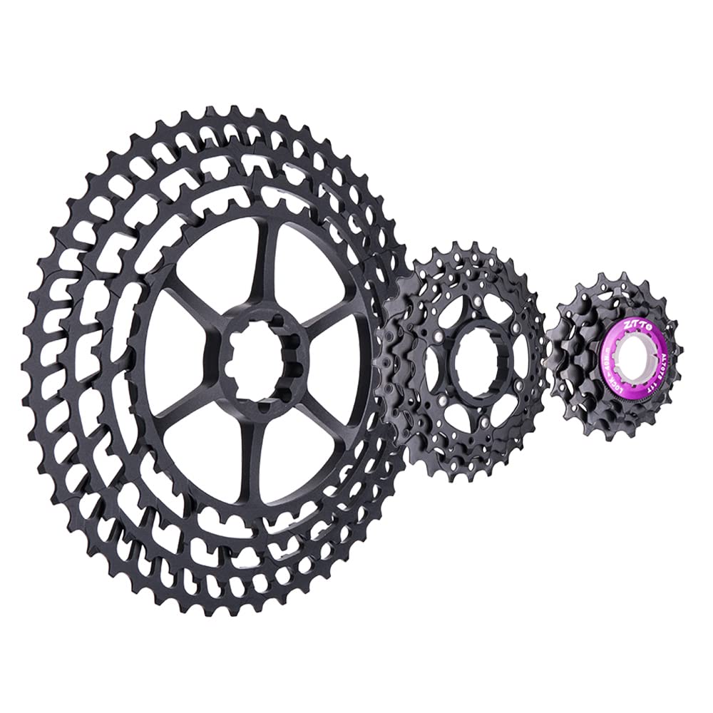 PiñOn Bicicleta 11s 11-50T 2 Cassette MTB 11Velocidad Amplia Relación Ultraligero 368g Rueda Libre Bicicleta de montaña Piezas de Bicicleta Cassettes Y PiñOnes para Bicicletas