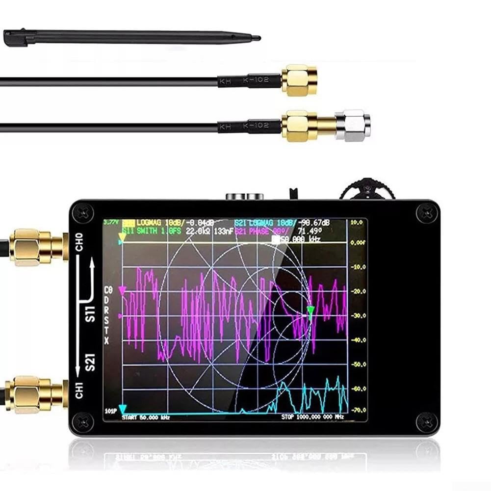 VNA portable pour analyseur de spectre avec écran tactile 2,8"