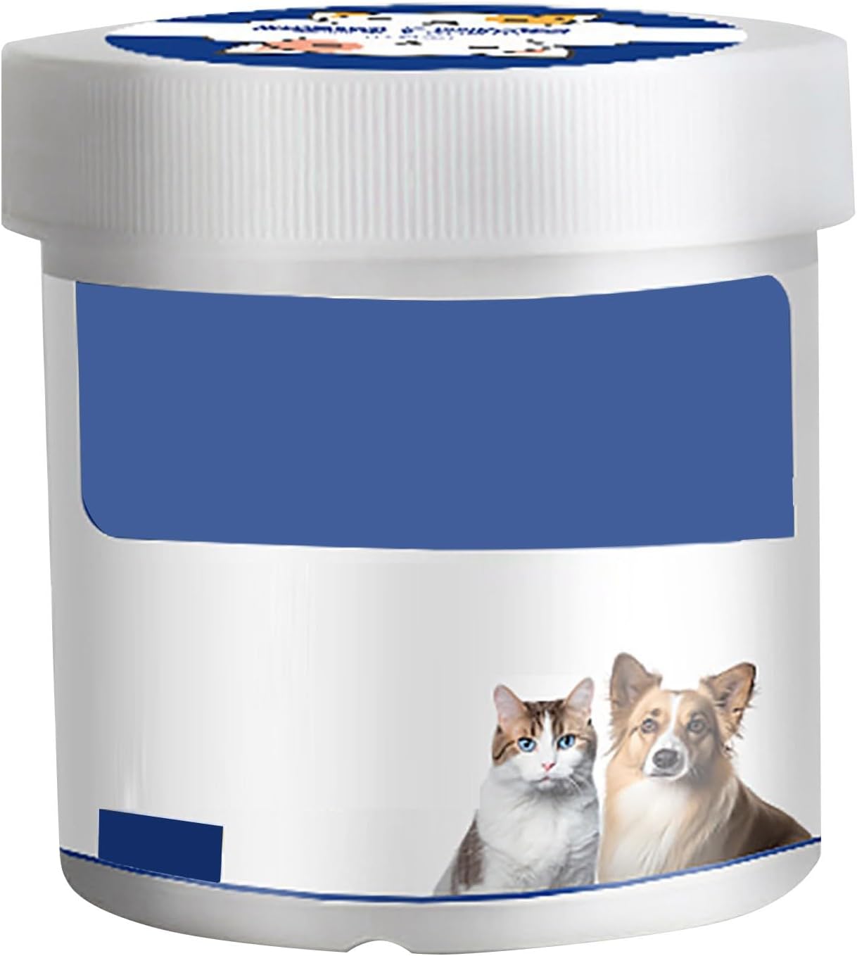 Dog Eye Wipes, Angel Eyes Tear Stain Remover for Dogs, Cat Dog Eye Wipes for Discharge and Crust, Pet Cleaning Dog Grooming Deodorizing Wipes Wash Cleaner for Eyes, Wrinkle, Face (Blue-200pcs)