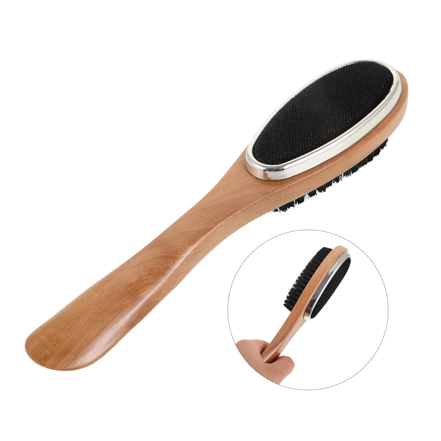GALPADA 5pièces Brosse à Chaussures Bois avec Poils Outil De Nettoyage Polissage pour Bottes Et Chaussures Pratique Et