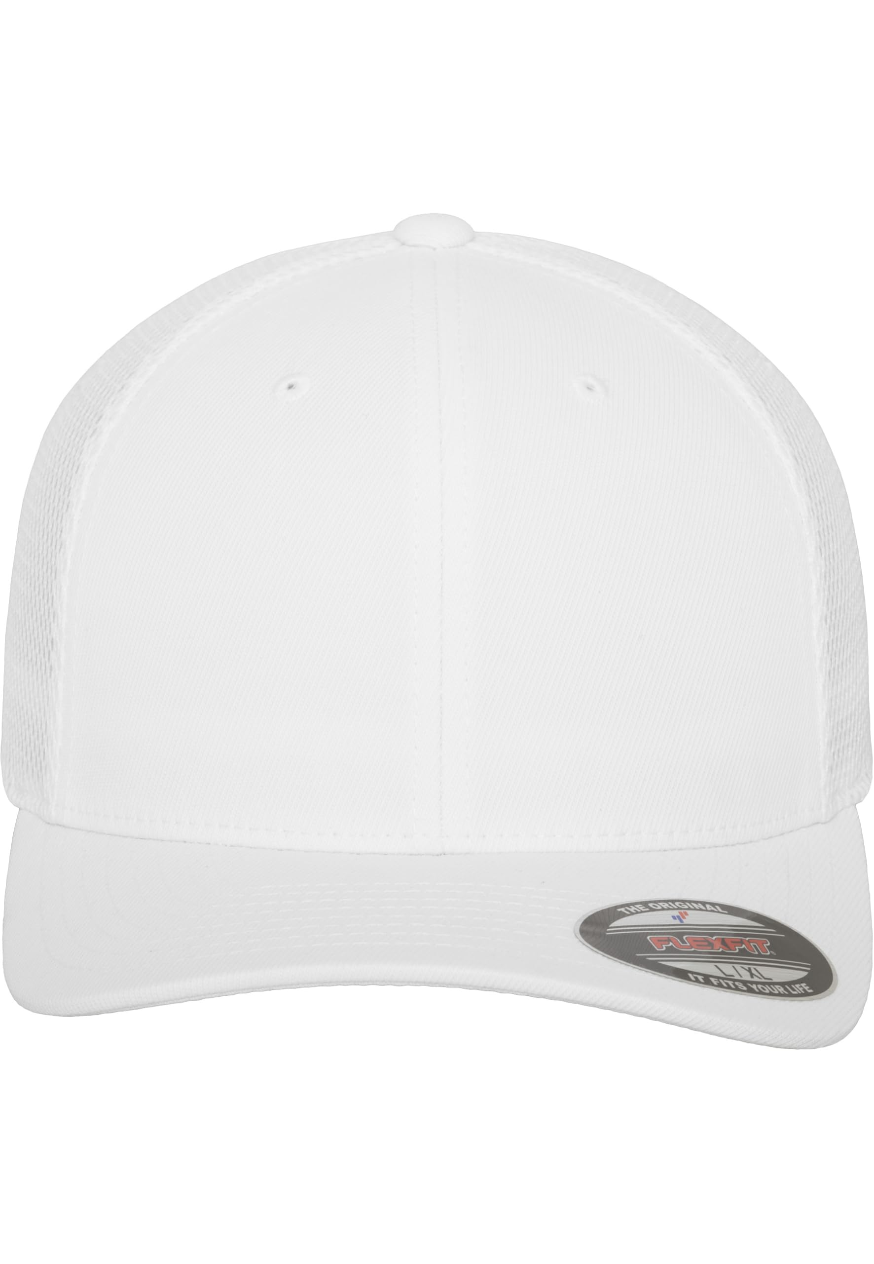 Flexfit Erwachsene Mütze Tactel Mesh, White S/M