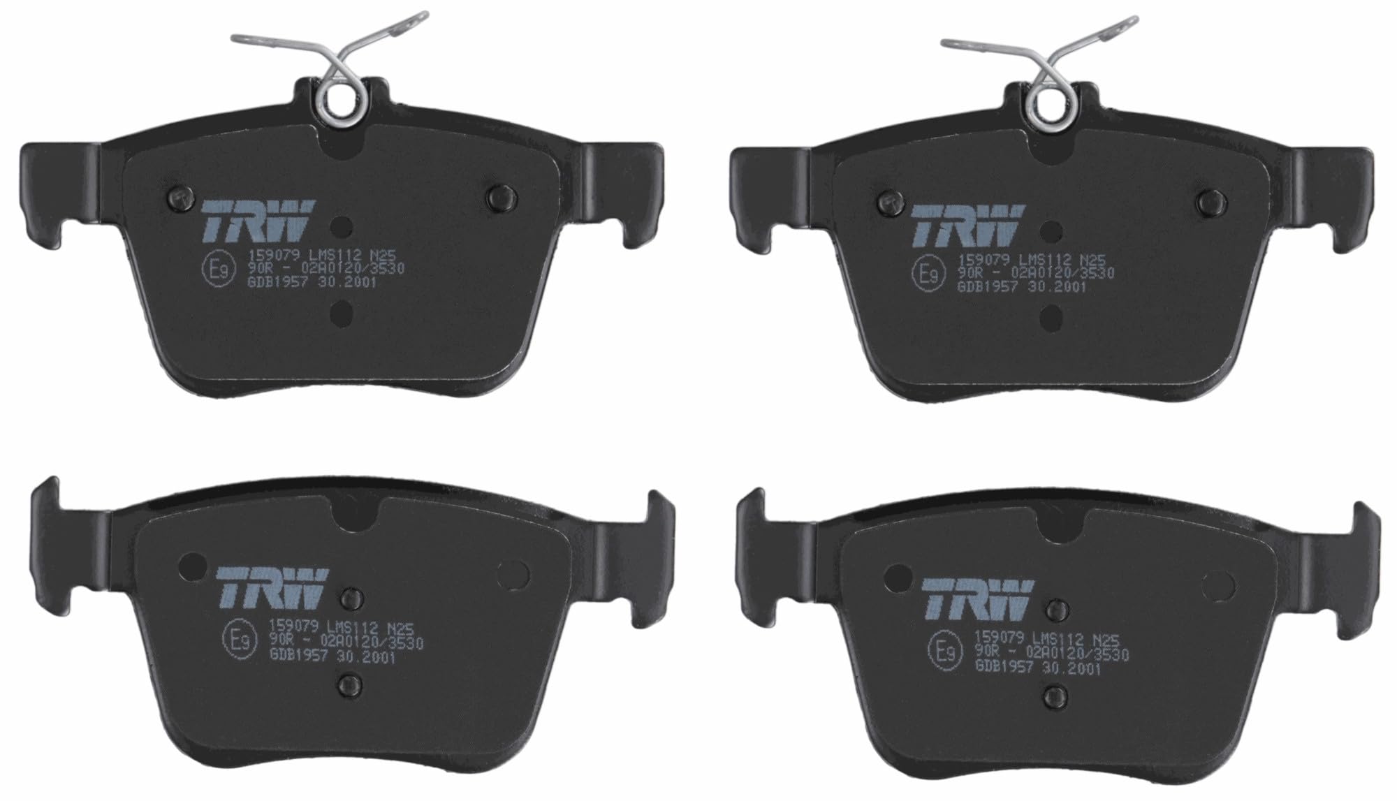 TRW COTEC GDB1350 Kit pastiglie freni predisposto per