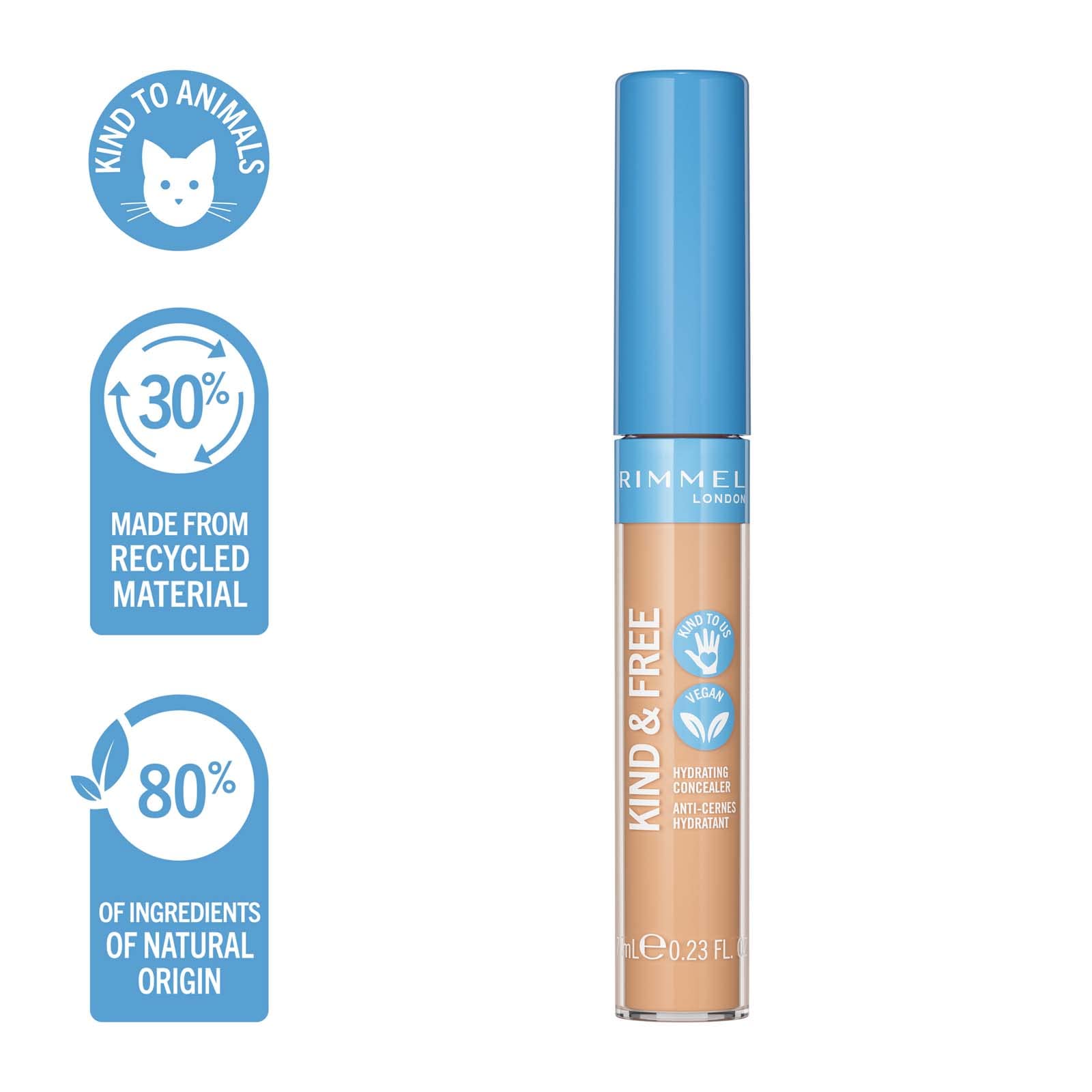 3x Rimmel London Kind & Free Correttore Liquido 010 Fair - 3 Correttori