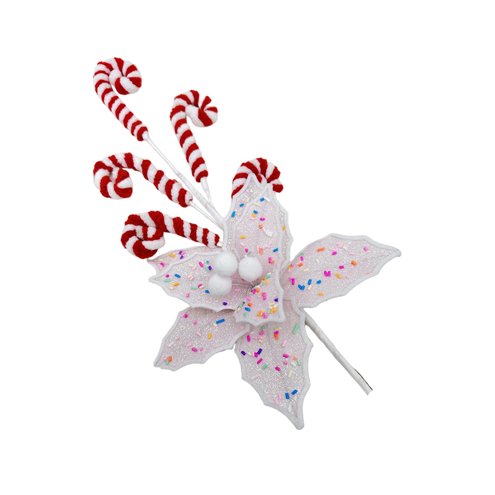 Jazuaiao Turnable Petals-themed Christmas Decorations with Polyester Petals for Indoor Enhancement Polyester Wedding Christmas Decorations