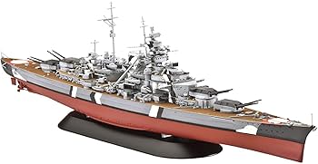 ドイツ戦艦プラモデル4点セット Amazon | ドイツレベル(Revell) 戦艦 ビスマルク 1/700 R05098