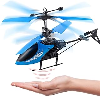 RC Flying Ball Toys Infrared Induction Drone Hand Control Helicopter with Shining LED Lights Disco USB Rechargeable Fun Novelty Toys for Kids Teenagers Indoor and Outdoor Games