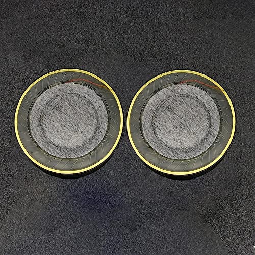 Desconocido Unidad de Altavoz para Auriculares de 40mm, 2 uds, película compuesta, diafragma de Papel de Lana, 32Ohm, Altavoz para Auriculares, Accesorio para Auriculares DIY