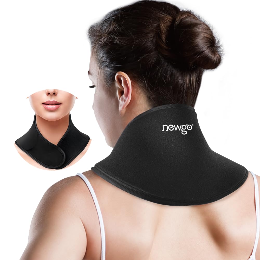 Buy NEWGO Neck Ice Pack Wrap Reusable Neck Ice Packs for Injuries