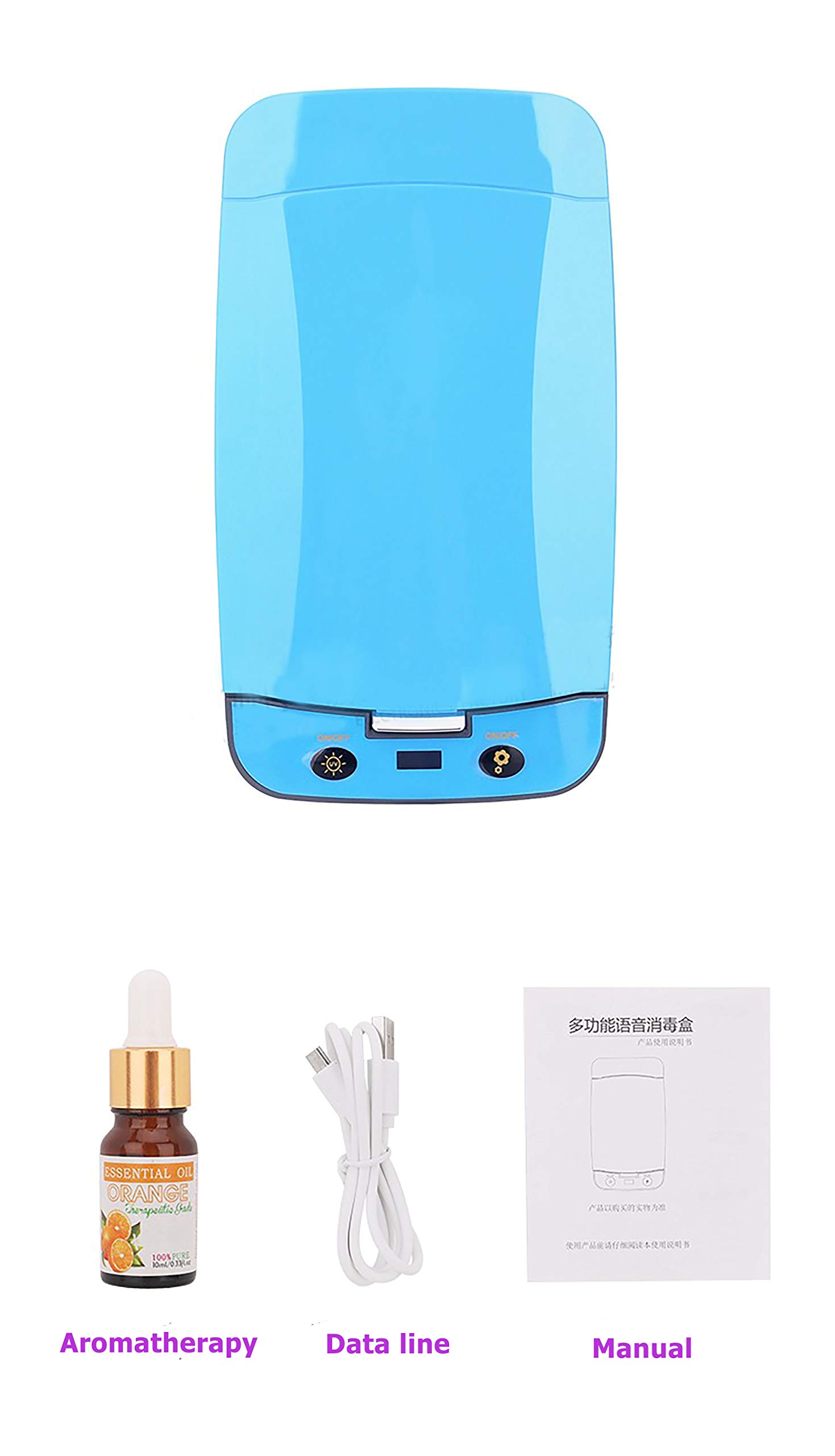 Multifunktionaler Handyreiniger UV Aromatherapie Handy Reinigungsbox Home Voice Cleaner Elitzia ETGN043