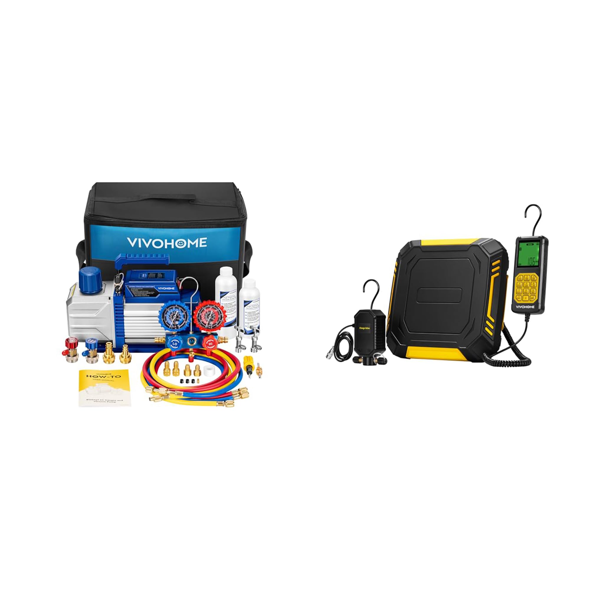 5cfm Vacuum Pump 1 Stage Hvac Vacuum Pump 1 2hp | INDIA - View #9