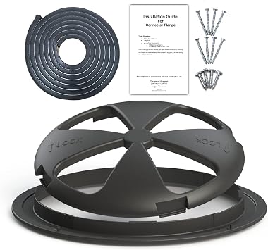 Aero-Stream Septic Tank Riser Connector Flange Kit