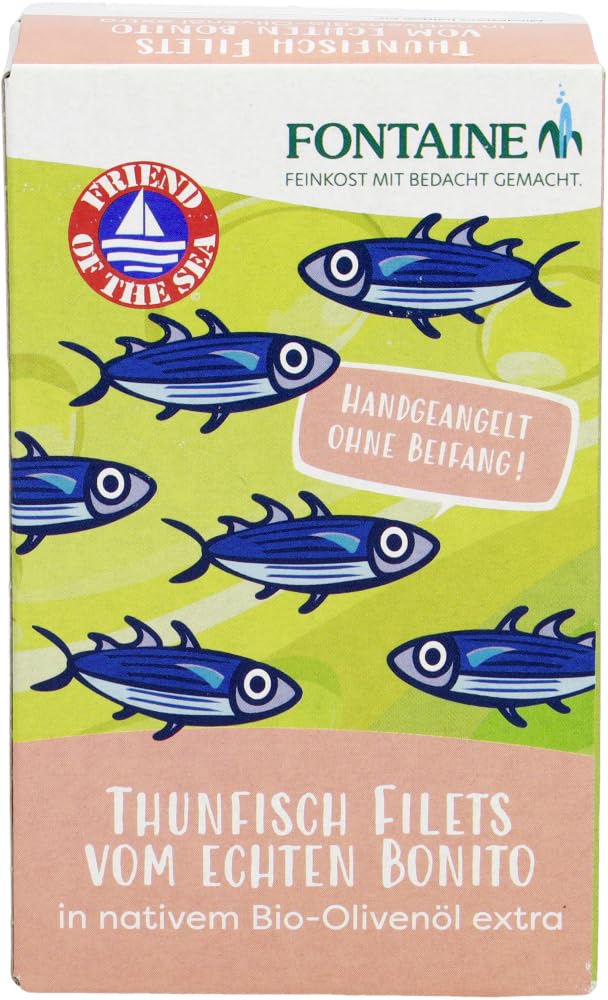 Thunfisch Filets v. Echten Bonito in Bio-Olivenöl 10 x 120 g