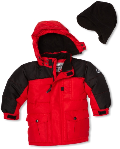 Image of Rothschild Little Boys' Boy Two Tone Puffer Jacket