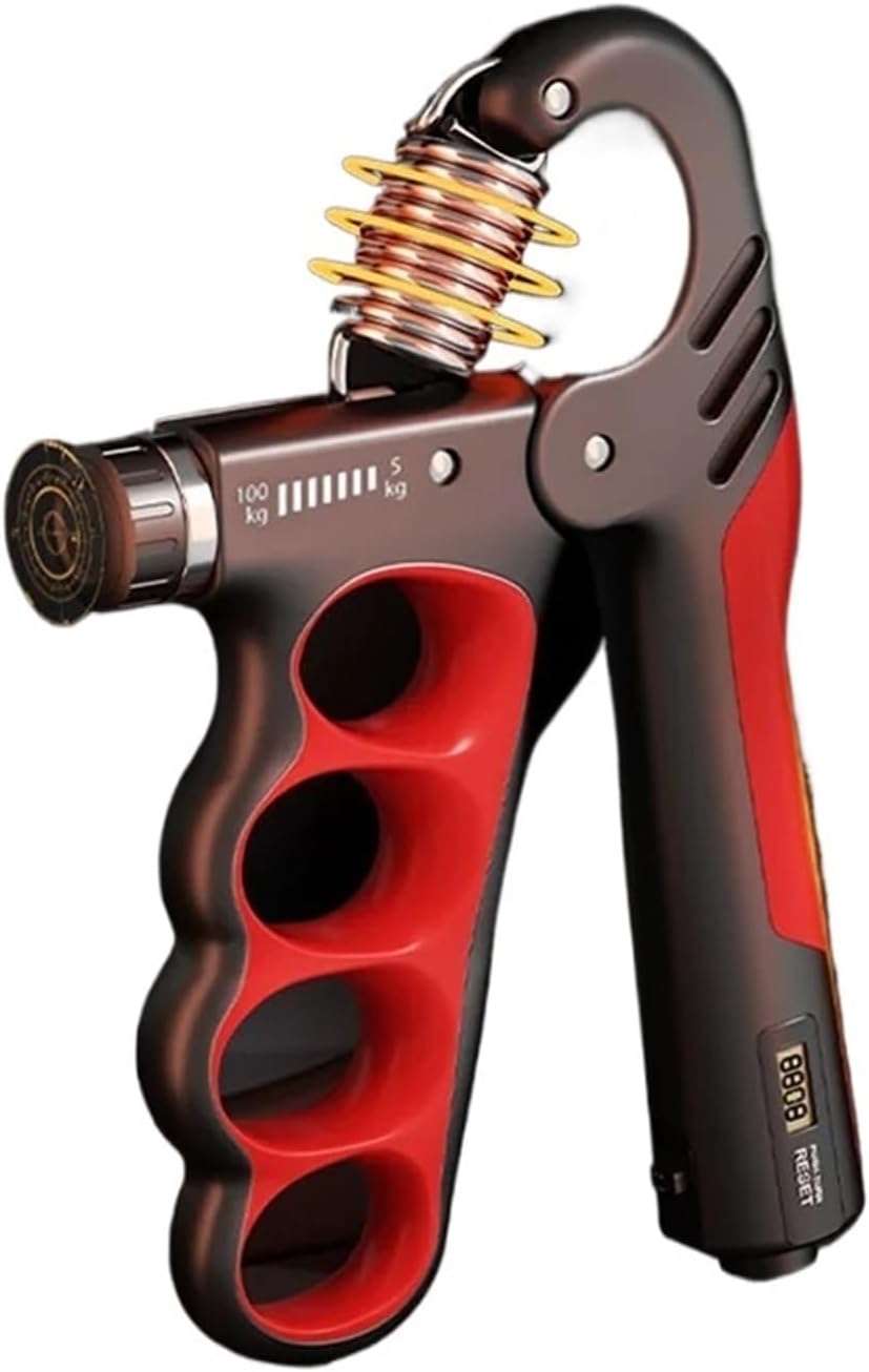 5-100kg Adjustable Grip Strength Gym Wrist Expander Hand Strengthener Muscle Hand Strength Exercise Recovery Fitness
