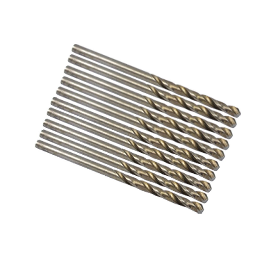 Aexit 2.9mm Diameter Tool holder 10pcs Metal Straight drill hole Twist Drills Model:89as44qo542