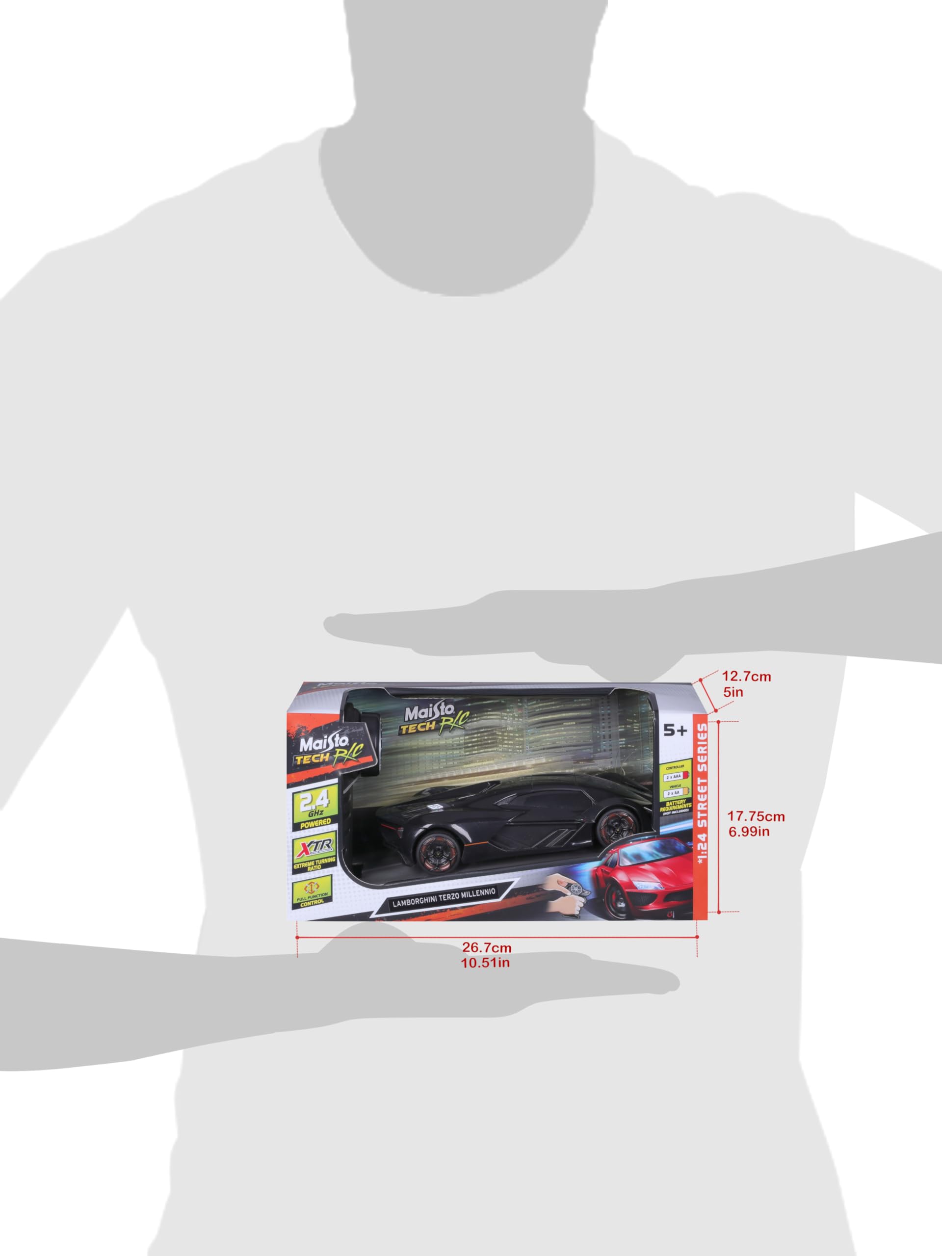 Amazon.com: Maisto Tech R/C 1:24 Scale 2.4 GHz Lamborghini Terzo