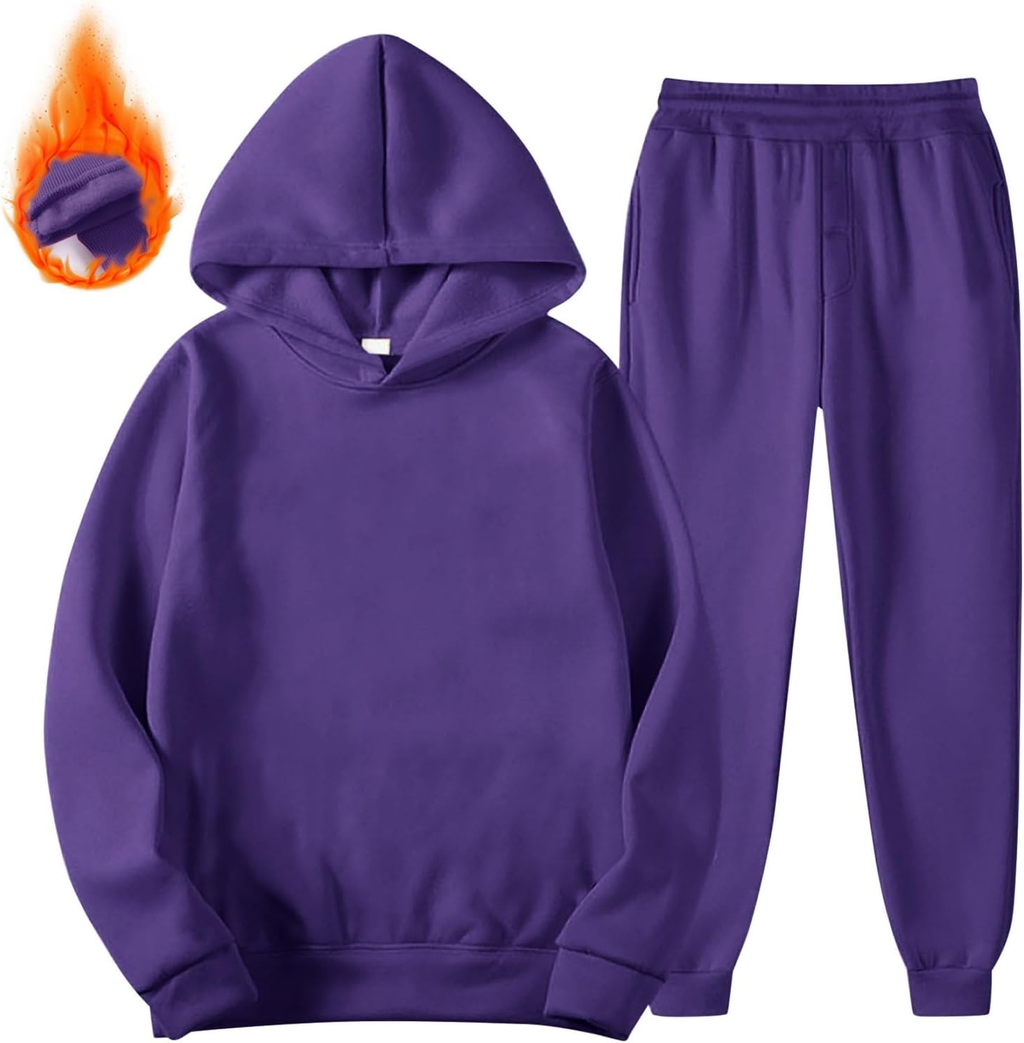 Girls 2 Pcs Outfits Set Kids Tracksuits Knit Hoodies Flare Pants Sweatshirts And Sweatpants 5 To 14 Years