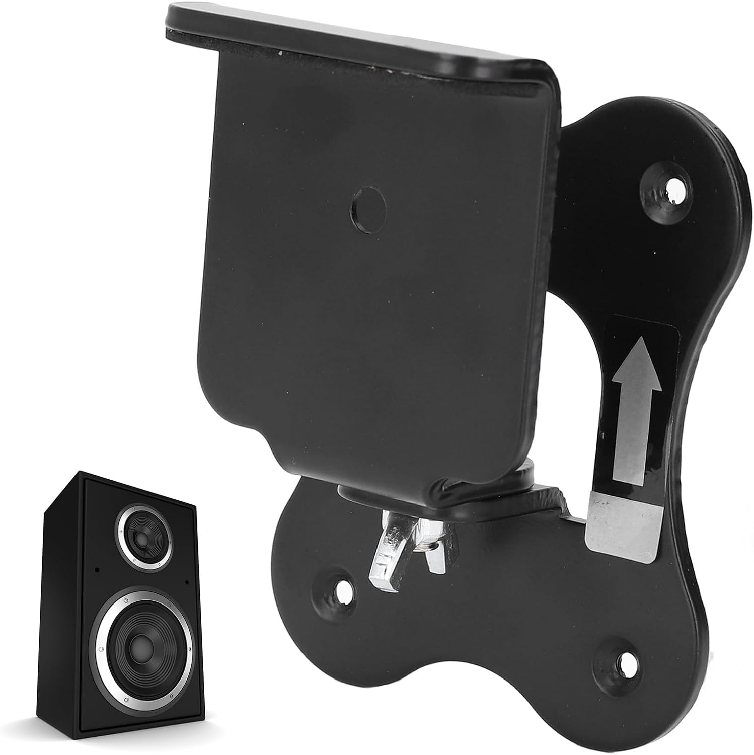 Speaker Wall Mount: for HW Q990D, HW Q990B, HW Q990C, HW Q930B, HW Q930C, SX Q990B Soundbars and Rear Surround Speakers – Sturdy Metal Fixed Design
