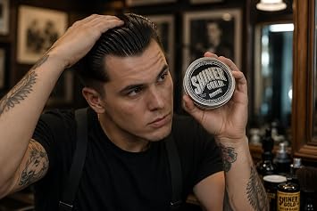 Shiner Gold Pomade | Strong Hold | High Shine | Water-based | Coconut Scent, 4oz