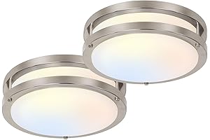 13 Inch Brushed Nickel Kitchen Lighting LED Fixtures