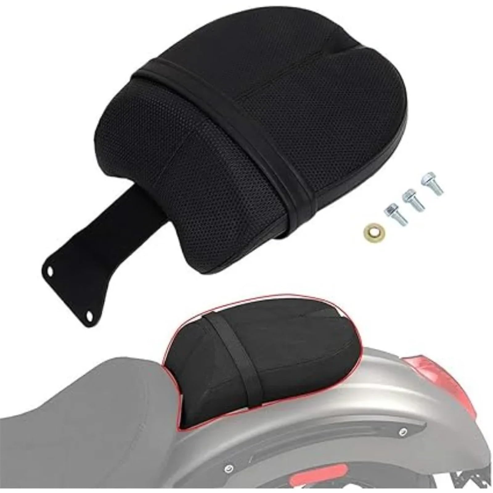 Tylne oparcie pasażera w motocyklu Sissy Bar Pad Chopper Pillion, do siedzenia, poduszka Victory Octane 2017 akcesoria pokrowiec na poduszkę tylnego siedzenia motocykla
