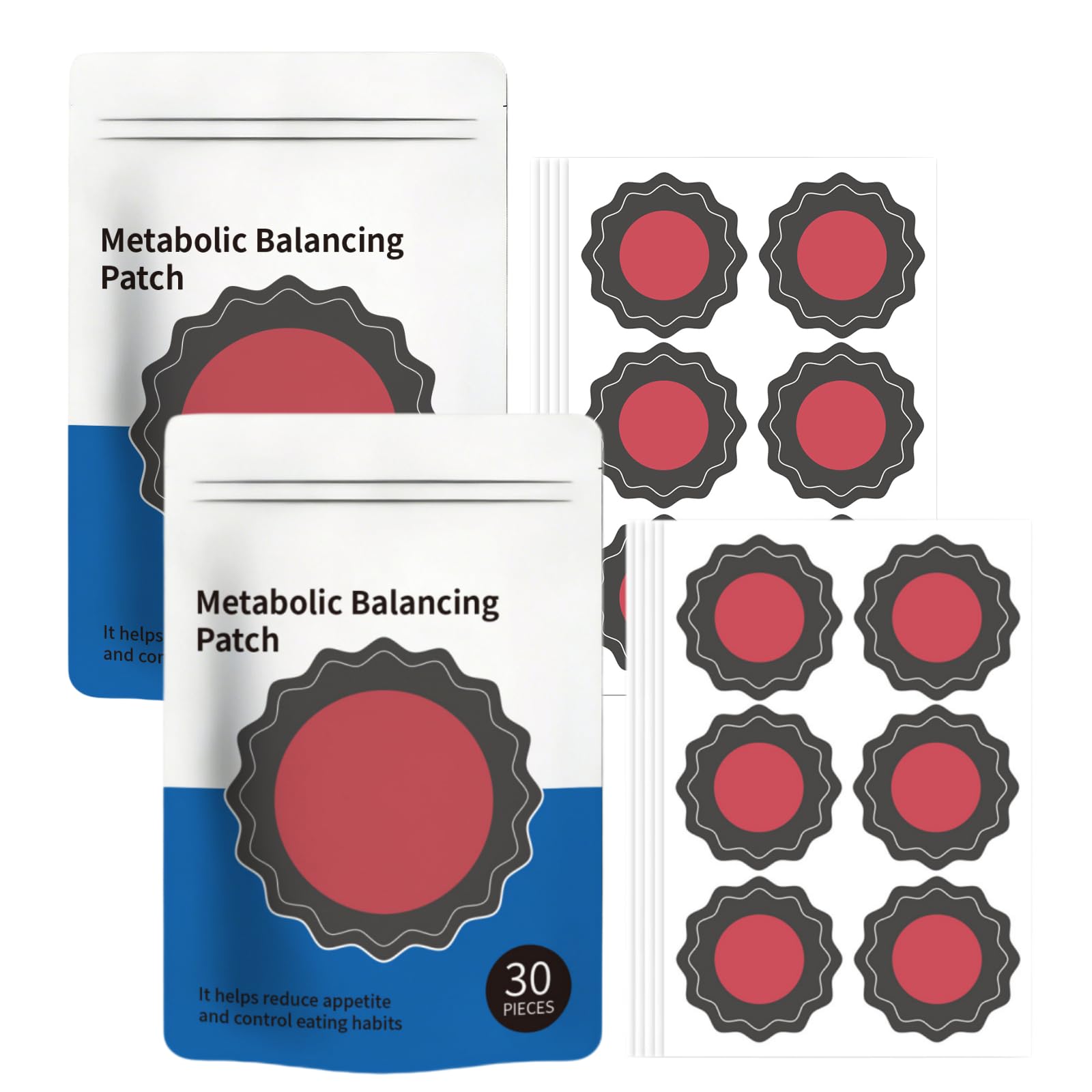 Purilsaki Berberine Patch Favoriser L'équilibre Métabolique, Patchs De Soin Corporel (2 pcs) - 1