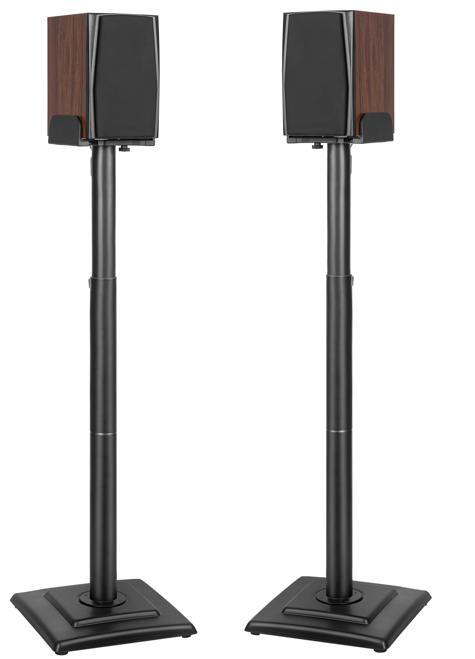 Amazon | BQKOZFIN スピーカースタンド スピーカー台 2台1組 高さ92
