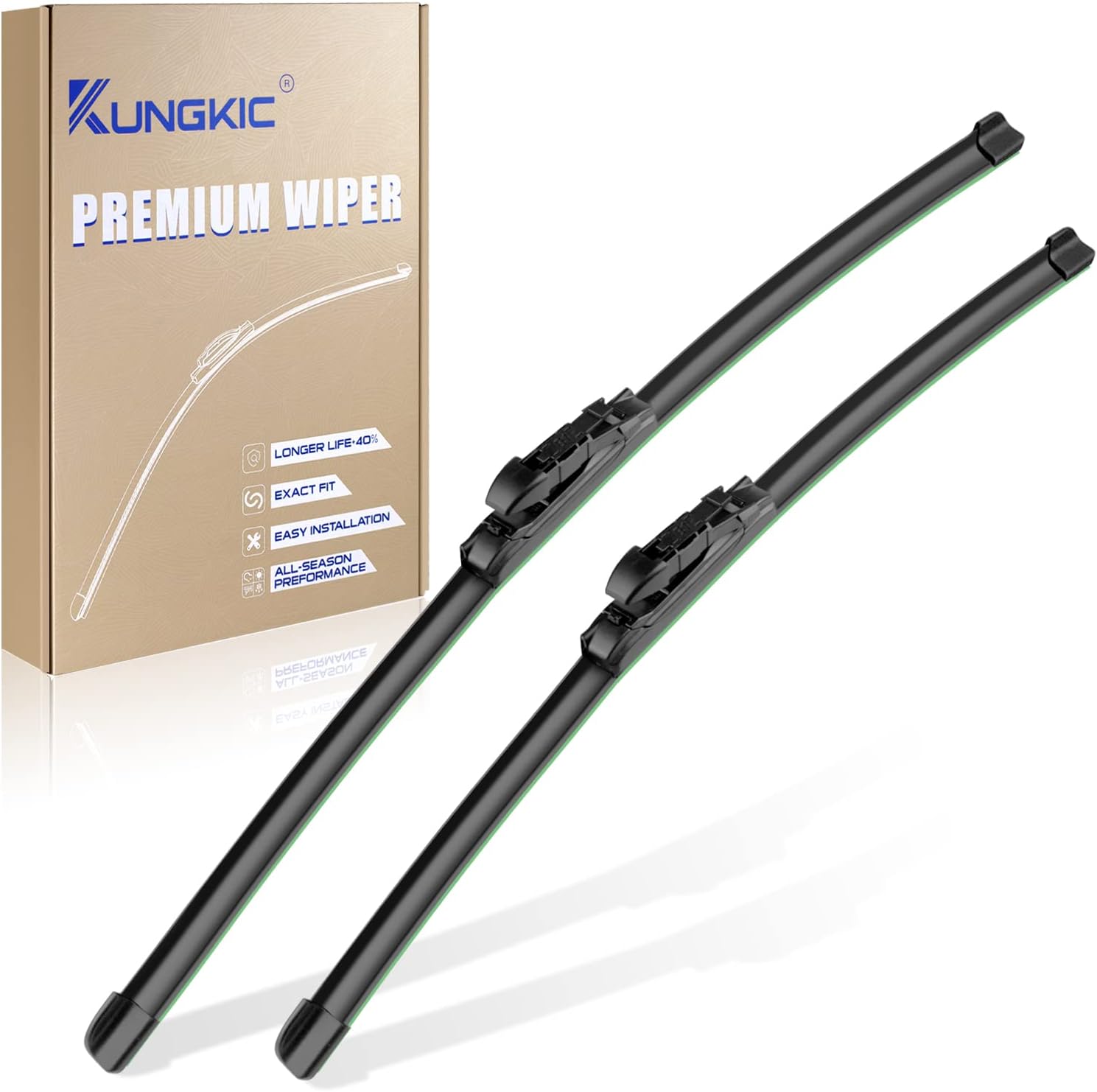 KUNGKIC 26"/20" Replacement Windshield Wipers Blade
