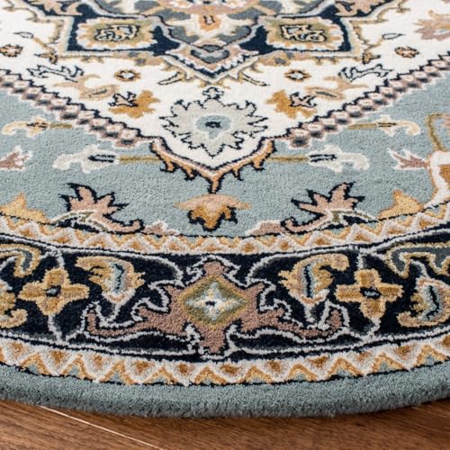 Image of Hand Tufted Modern Design Exported Collection High Low Pattern Wool Carpet for Living Room, Bedroom & Hall (Multi 4, 5 x 7 Feet)