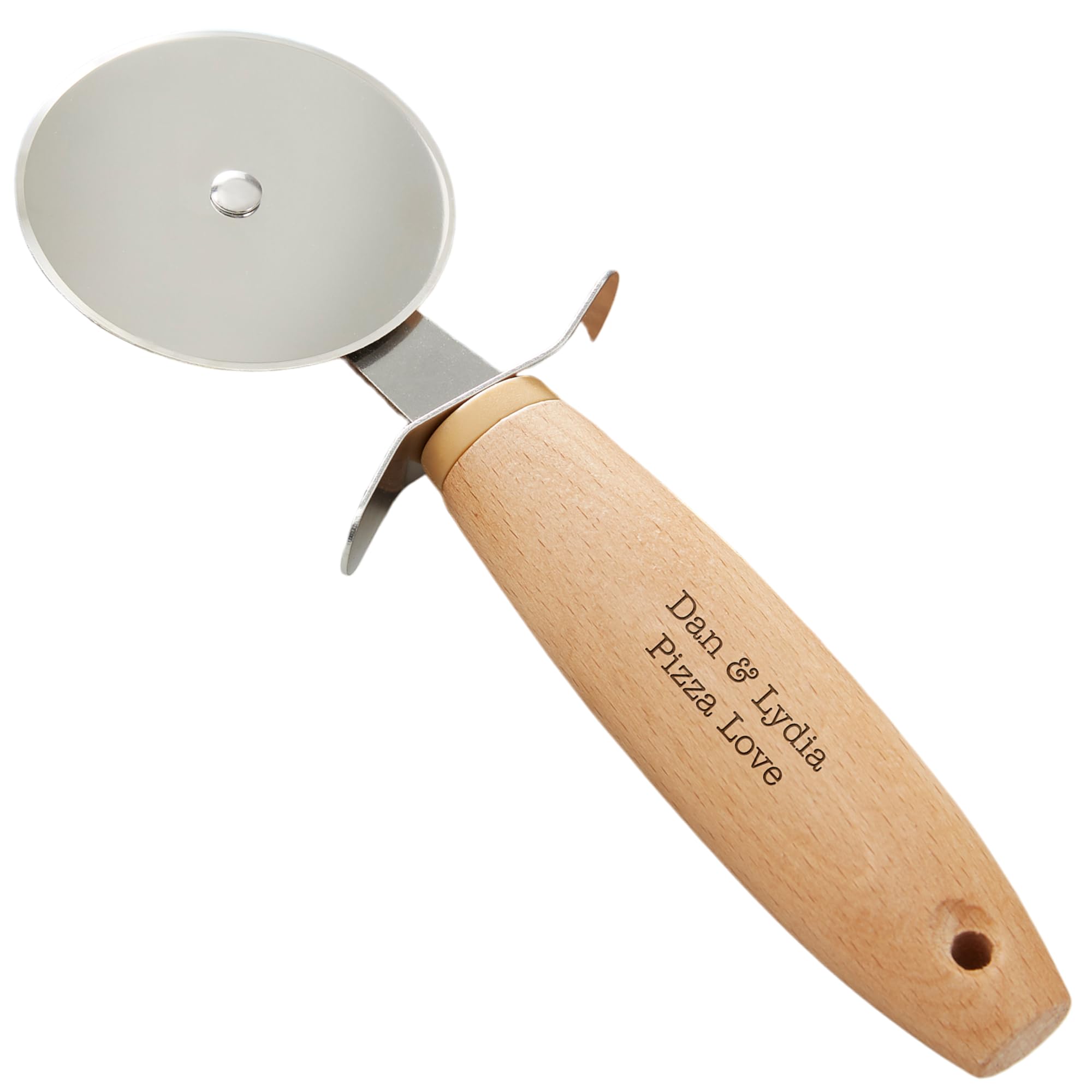 Personalization Universe Date Night Personalized Pizza Cutter For Couples