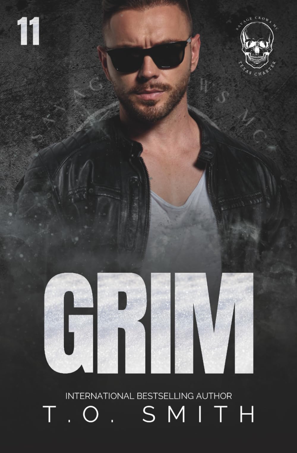 Grim: MFM Why Choose MC Romance (Savage Crows MC (Texas Charter))