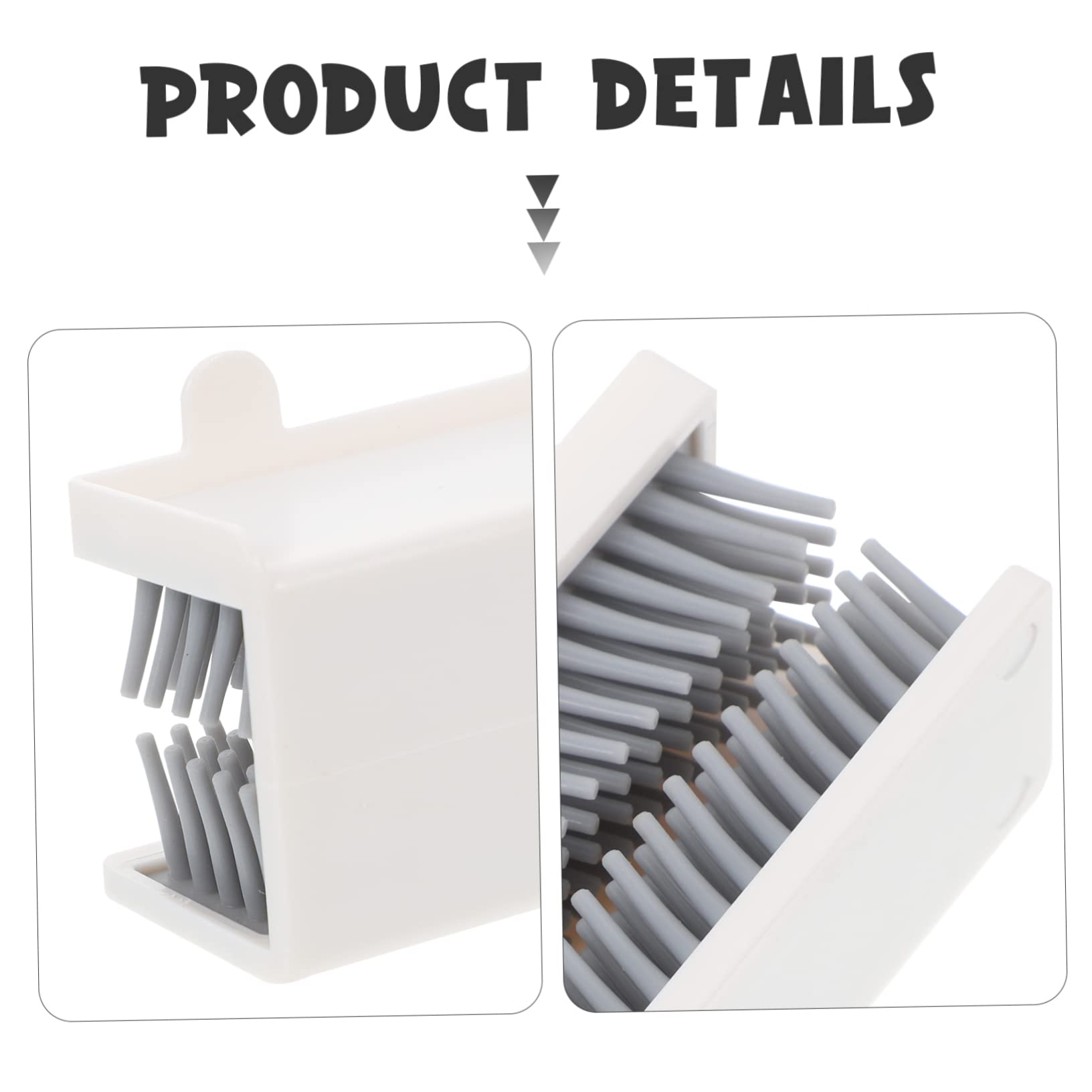 Uonlytech 5pezzi Doccia Silicone Montato Raccoglitore Per Per Design Orecchie Facile Installare e Resistente Draining