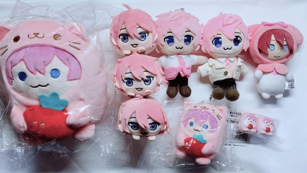 Amazon.co.jp: すとぷり さとみくんぬいぐるみセット まとめ売り 