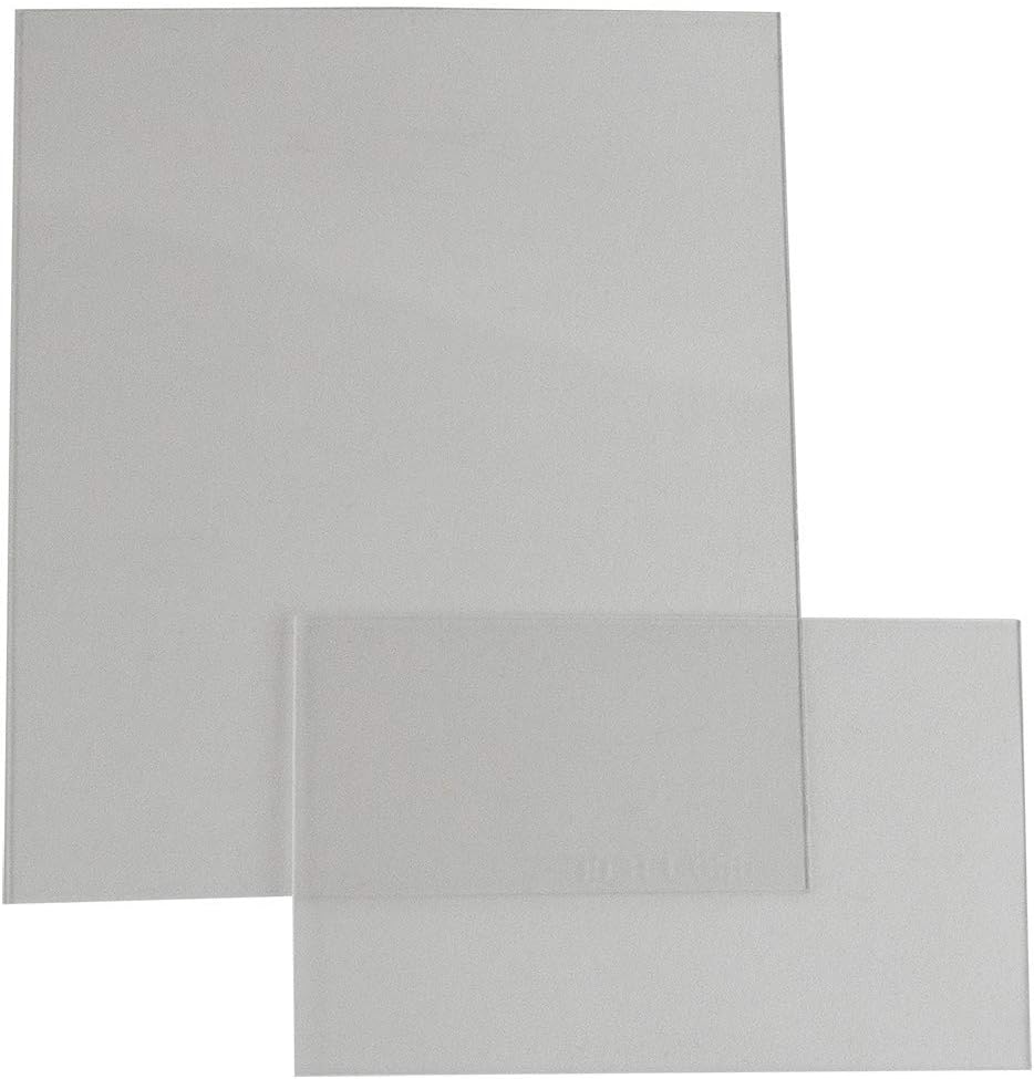 Replacement Cover Plates for WHM2000 Welding Helmet, Inner & Outer Plate Set, Clear, S19452