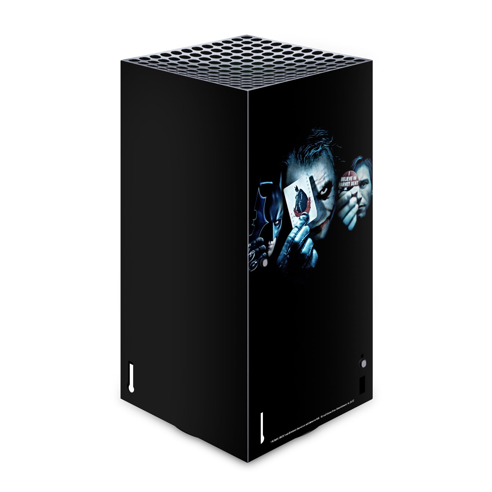 Head Case Designs sous Licence Officielle The Dark Knight Carte Joker Art Clé Vinyle Autocollant De Jeu Peau Autocollant Couverture Compatible avec Xbox Series X Console