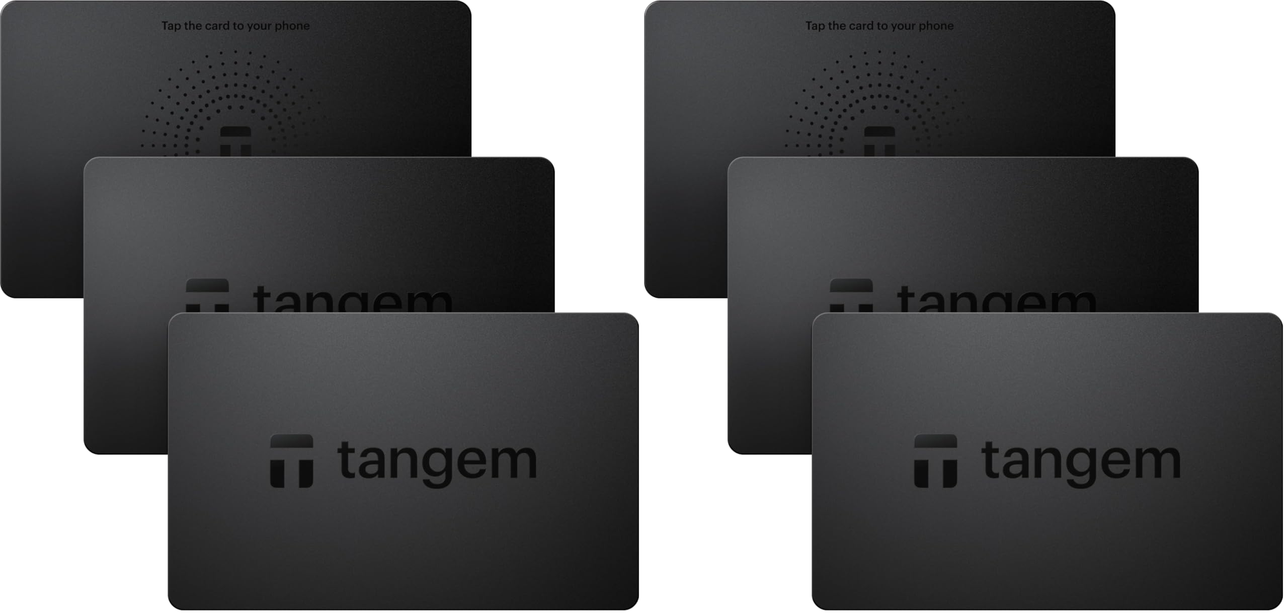 TANGEM Crypto Wallet Pack of 6 – Trusted Cold Storage Hardware Wallet