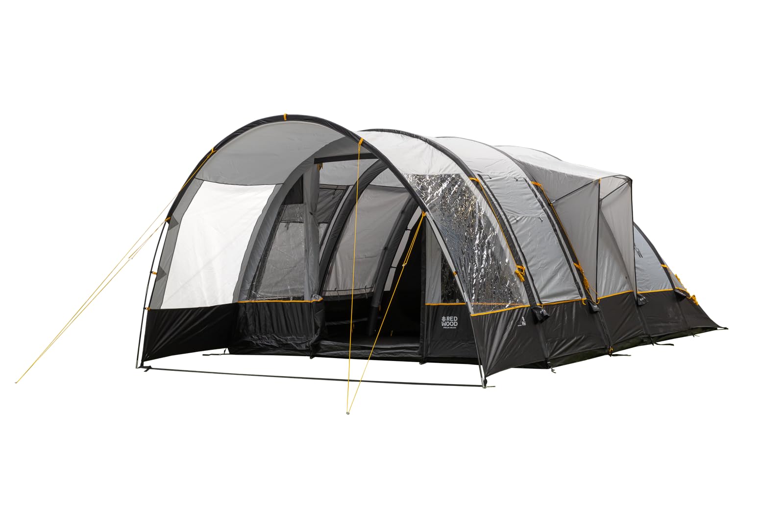 Redwood Poplar 400 Air Familienzelt, Familientunnel Zelte, Grau Sport & Freizeit