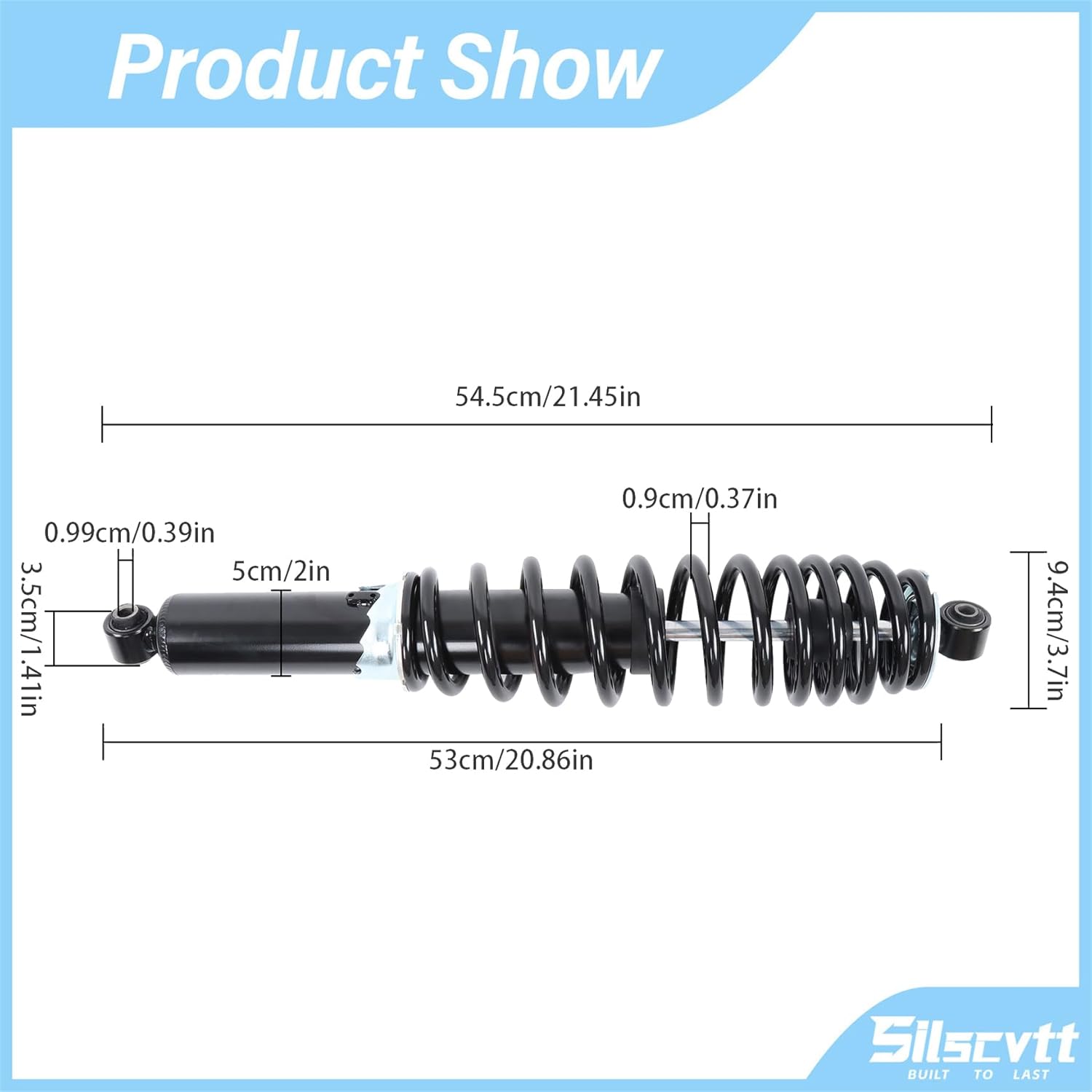 Rear Shocks Replacement for Polaris Sportsman 550 850 1000 2009-2022 2023 7043463 7043569 7043874 7043813