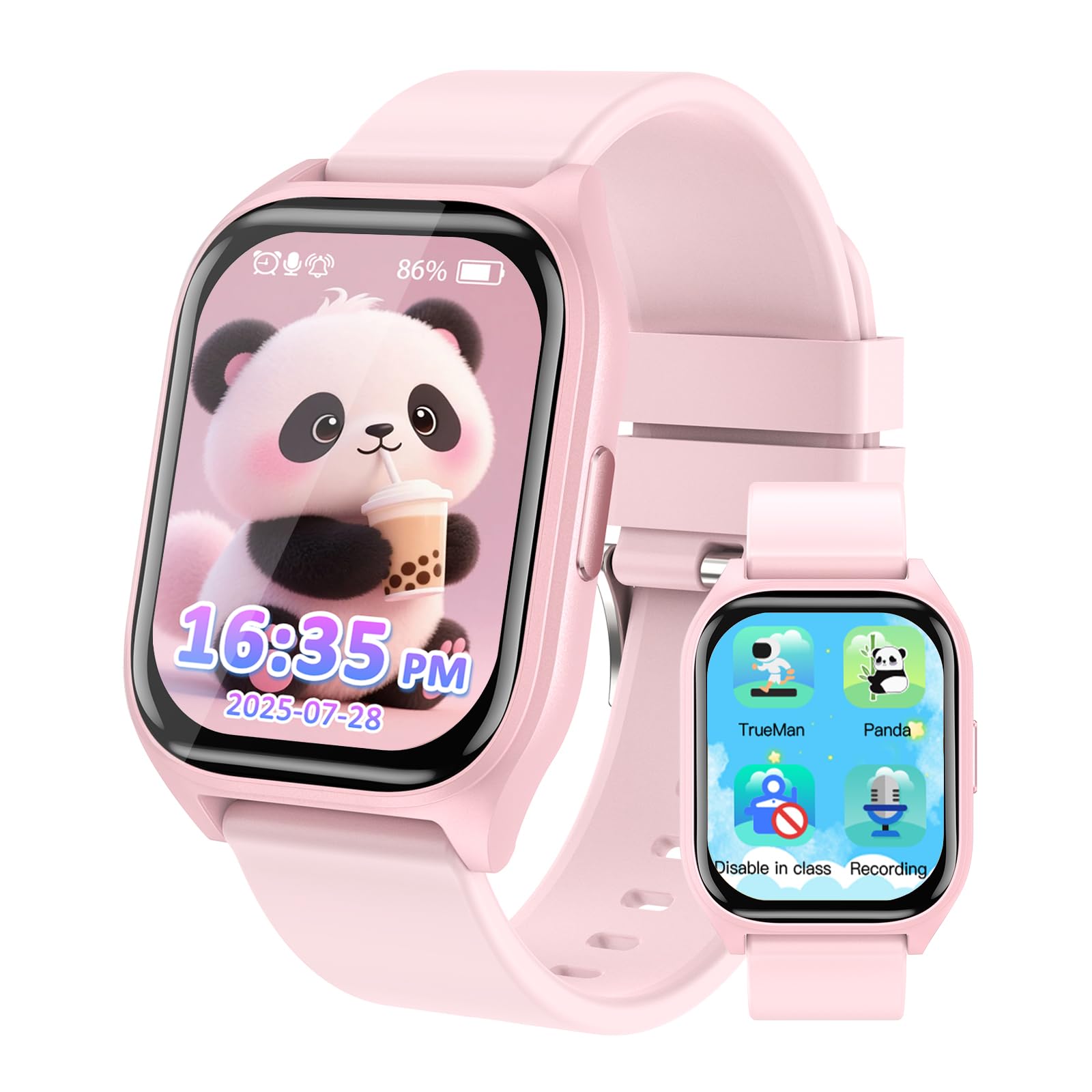 kaaclyKids Smart Watch - Kids Fitness Activity Tracker Watch Pedometer Sleep Monitor 18 Sport Modes Alarm Clock Calories Counter Gifts Toys for Boys Girls 4 5 6 7 8+