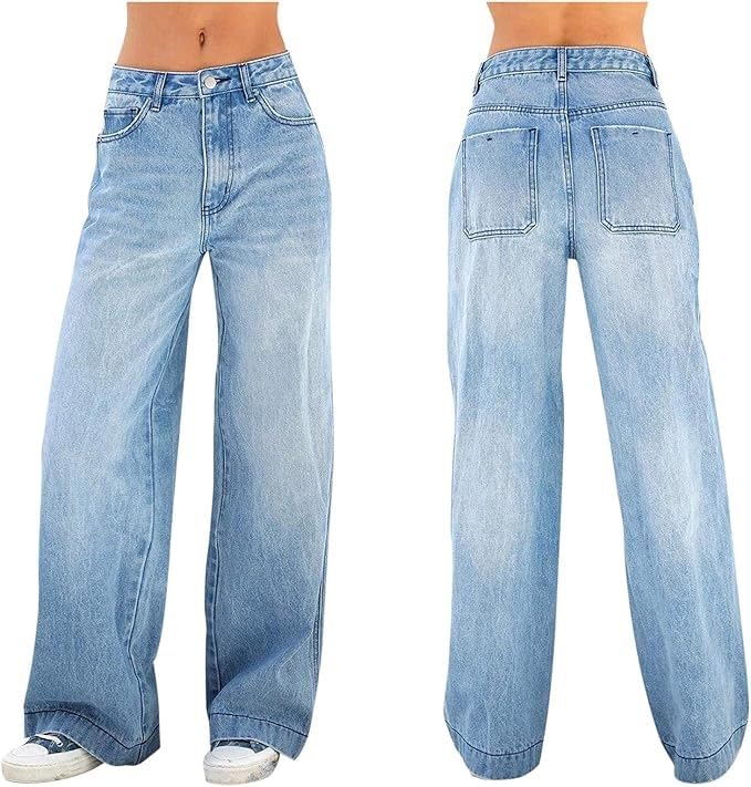 YJWUK Pantaloni Cargo da Donna Y2K Bagg: Boyfriend...