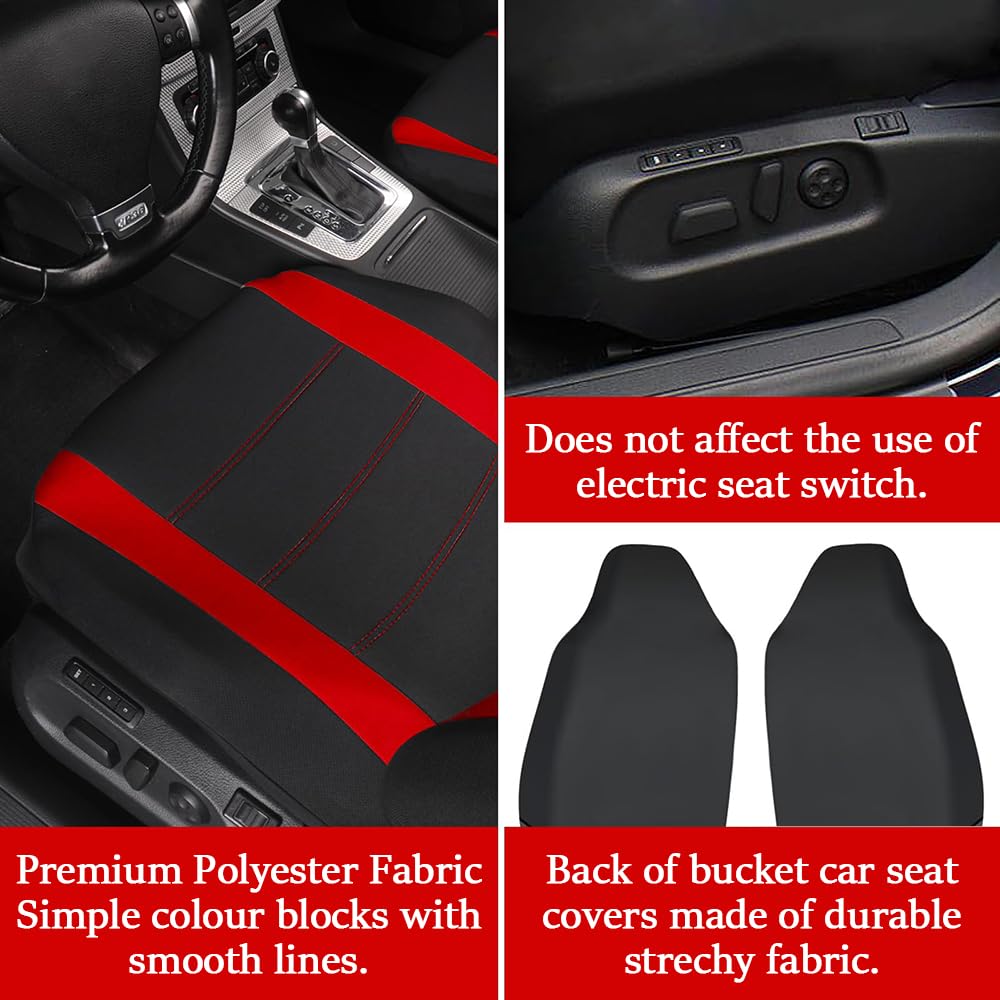 Coprisedili Auto Mazda MX-5 MX5 Miata 1995-2019 Soft Traspirante Protezione Sedili Set