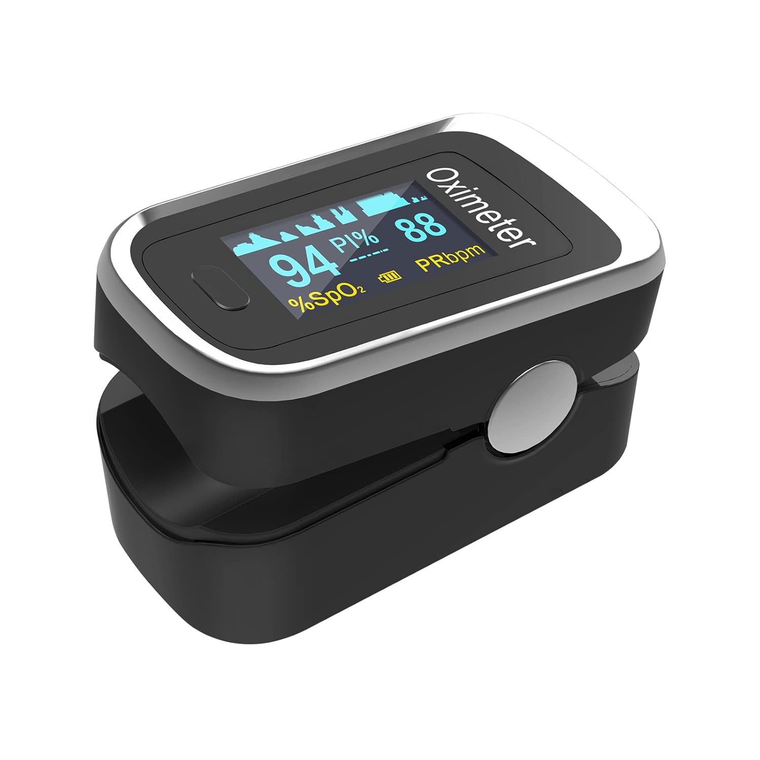 Oximeter, Alarmfunktion pulsoximeter, sauerstoffsättigung messgerät ...